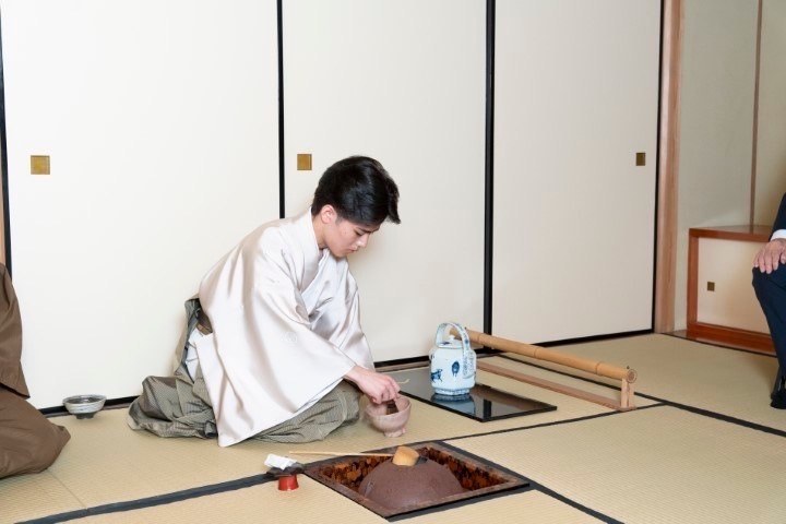 明治神宮 献茶式 副席での点前